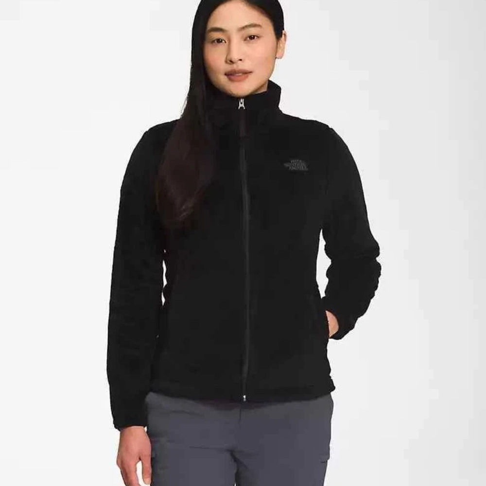 The North Face Women's Black Osito Denali Fleece Jacket Full Zip Size S